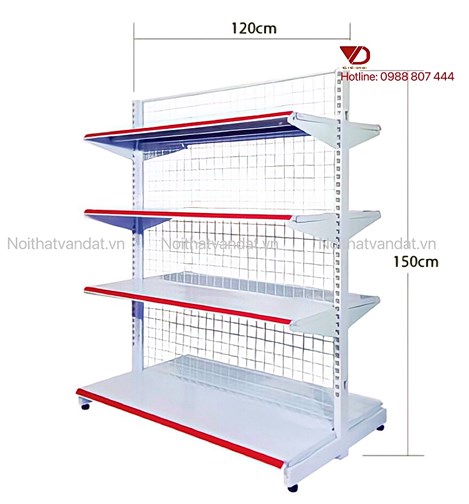 Kệ Siêu Thị đôi 150 x120