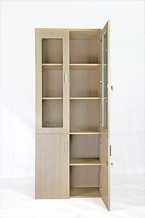 TỦ HỒ SƠ 2 CÁNH KÍNH 084
