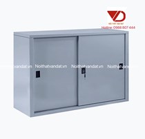 Tủ hồ sơ 2 cánh sắt lùa suốt mini