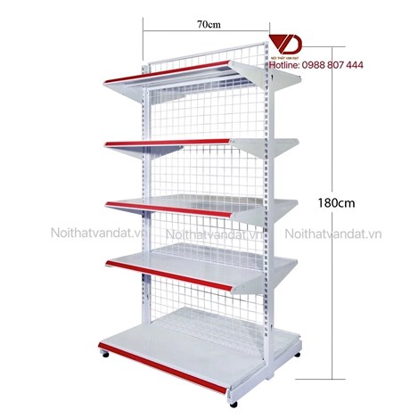 Kệ Siêu Thị đôi 180 x 70